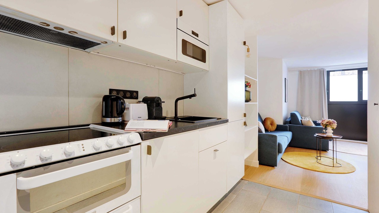 Photo of Kitchen in Quartier Saint-Ambroise