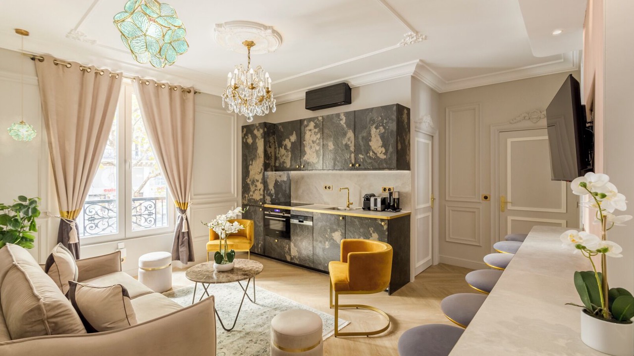 Photo of Livingroom in Quartier Sainte-Avoye