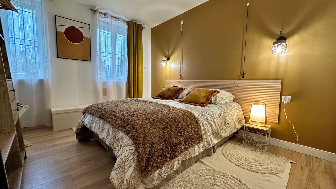 Photo of Bedroom in Gray