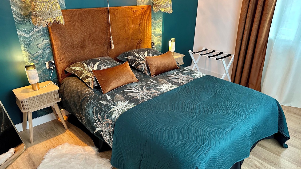 Photo of Bedroom in Gray