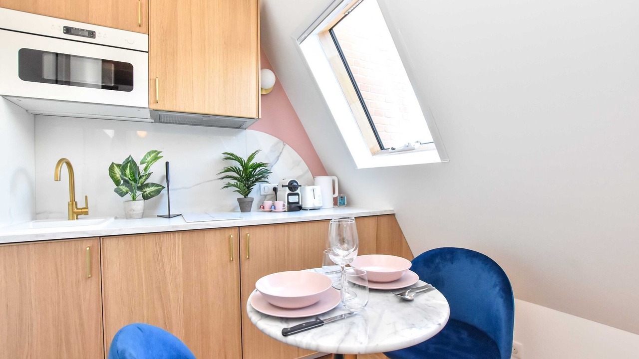 Photo of Kitchen in Quartier de la Plaine-de-Monceaux