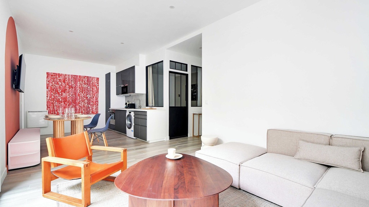 Photo of Livingroom in Quartier de la Plaine-de-Monceaux