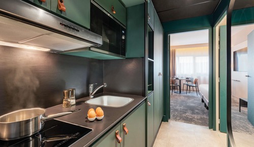 Studio, 2 Double Beds